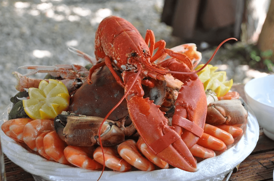 Terroir-Artisan - Le Réveillon de Noël, Un plateau de fruits de mer