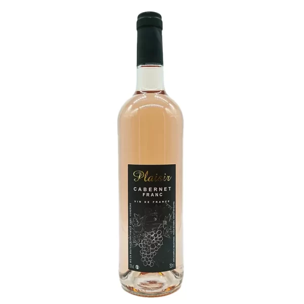 Bouteille de Cabernet Rosé demi-sec Plaisir - Domaine du l'Aurière