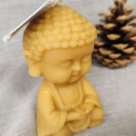 GD'Sens bougie décorative Bouddha rond