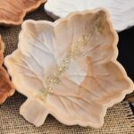 GD'Sens support jesmonite feuille d'érable