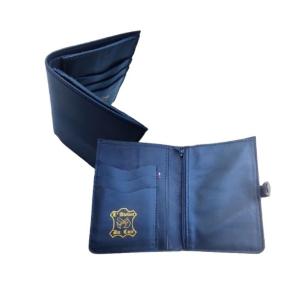 Terroir Artisan l'Atelier du Cuir portefeuille cuir classique