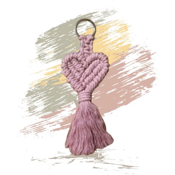 terroir-artisan L'univers de Z'M Porte-clé "Cœur"