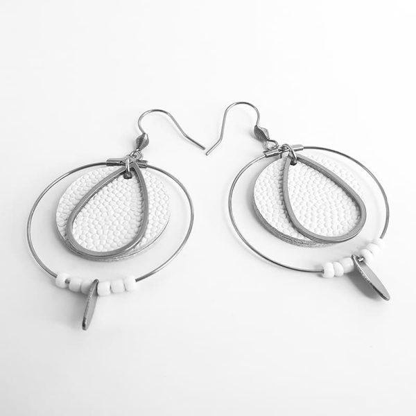 Terroir-Artisan Arya Bijoux Boucles d'oreilles créoles