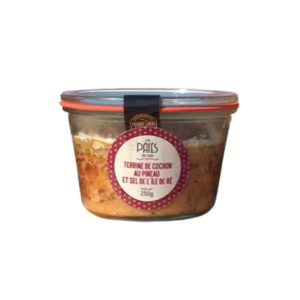 Terroir-Artisan - Conserverie Janine & Jean - Terrine de cochon au pineau – Conserverie Janine & Jean