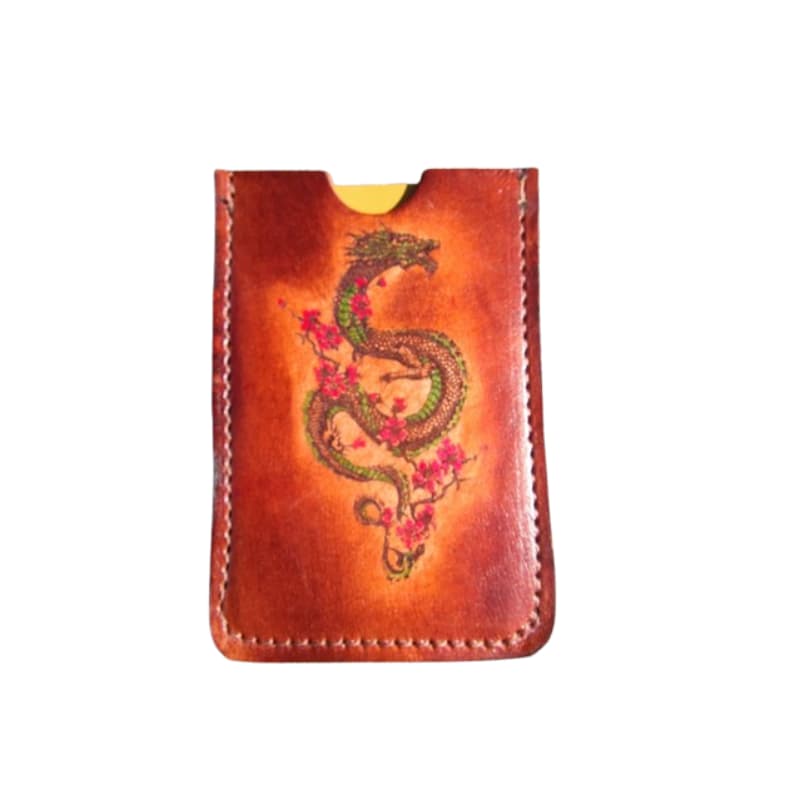 Terroir-Artisan L'Atelier du Cuir Porte-Cartes Serpent