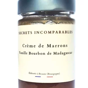 Crème de Marrons Vanille Bourbon de Madagascar