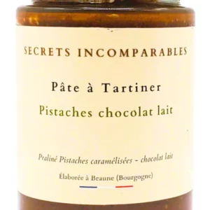 NOUVEAUTÉ Pâte à Tartiner Pistaches chocolat lait