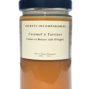 Caramel Crème d'Isigny et Beurre salé d'Isigny AOP Fleur de sel de Guérande IGP