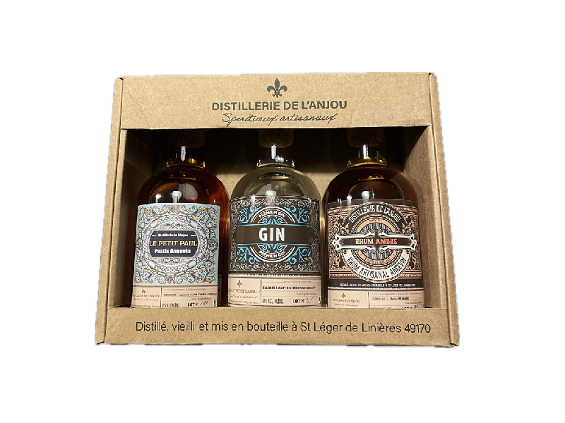 Coffret de dégustation Distillerie de l’Anjou