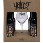 Coffret Hellfest : 4 Bières Artisanales + Verre Officiel – Cadeau Parfait pour les Amateurs de Bières-Le vin é moi