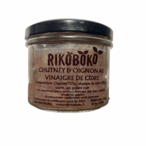 Chutney d'Oignons au vinaigre de cidre