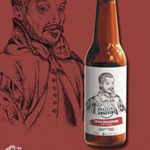 Bière Ambrée L'Espine brasserie Angevine 33 cl
