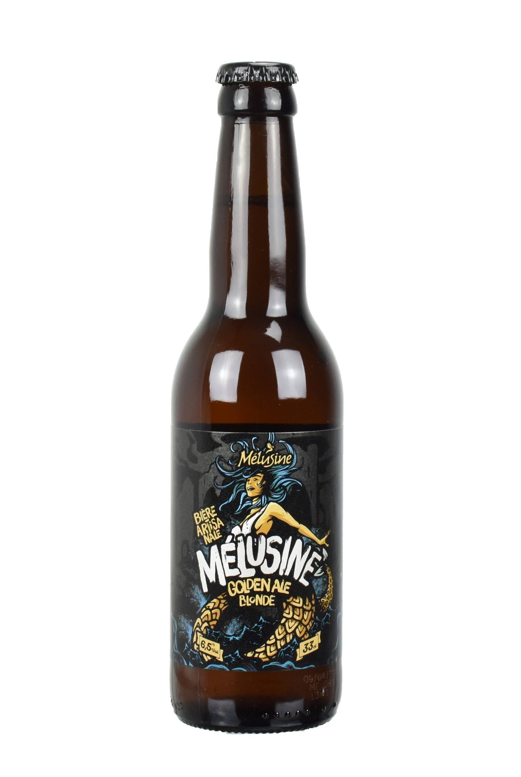 Bière blonde brasserie Mélusine 33 CL-Le vin é moi