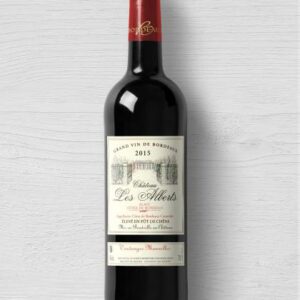 Blaye Côtes De Bordeaux Rouge Château Les Alberts 75 cl