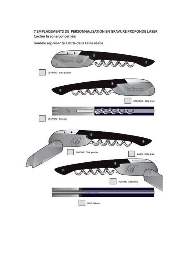 Sommelier Personnalisée par Gravure Laser- Bertrand Aguesse