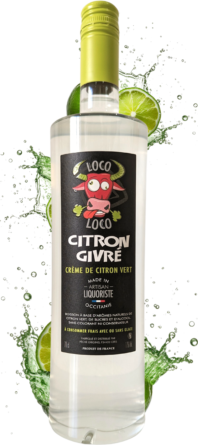 Crème De Citron Vert Givré Loco Loco 100 cl- Le vin é moi