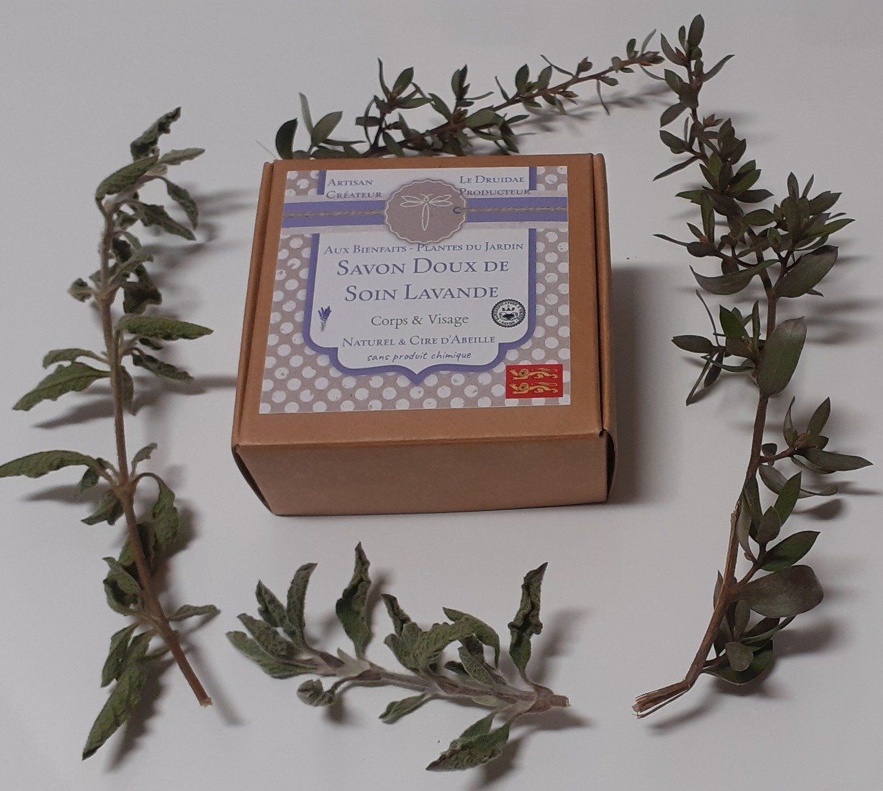 Savon doux soin lavande