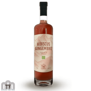 Liqueur Pur Grain Bio Hibiscus Gingembre 50cl