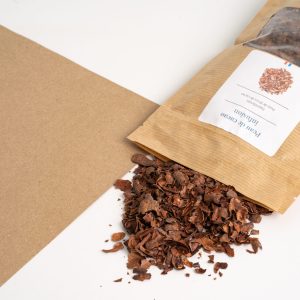 Peau de cacao pour infusion