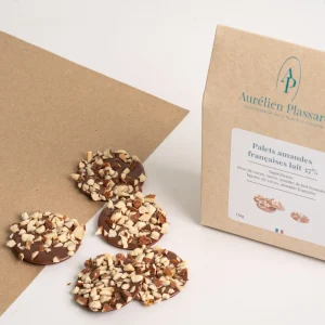 Palet lait 37 % amandes françaises