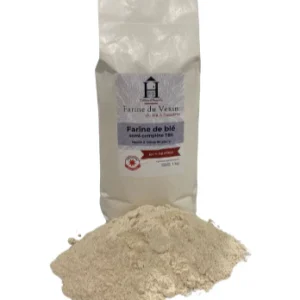 Farine de blé T80 semi-complète du Vexin – 1 kg