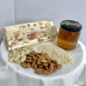 Casam - Nougat Cacahuètes et Sésame torréfiés 125g - Nougat Amandine