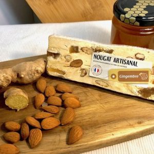 Nougat au Gingembre 125g - Nougat Amandine
