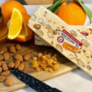 Nougat à l'Orange 125g - Nougat Amandine